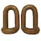 9.5" Brown Faux Wood Grain Bookends by Ashland®